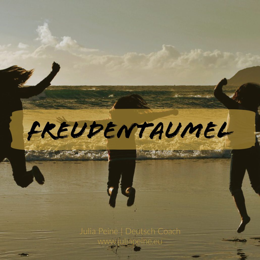 Freudentaumel | De mooiste Duitse woorden | Julia Peine Deutsch Coach | Utrecht | Leidsche Rijn