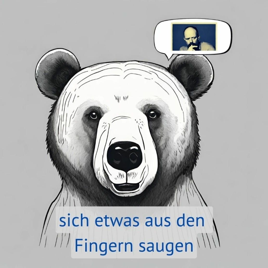sich etwas aus den Fingern saugen | De mooiste Duitse uitdrukkingen | Julia Peine Deutsch Coach | Utrecht | Leidsche Rijn