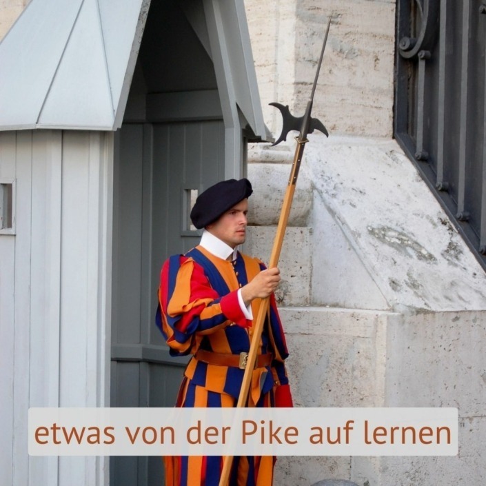 etwas von der Pike auf lernen | De mooiste Duitse uitdrukkingen | Julia Peine Deutsch Coach | Utrecht | Leidsche Rijn
